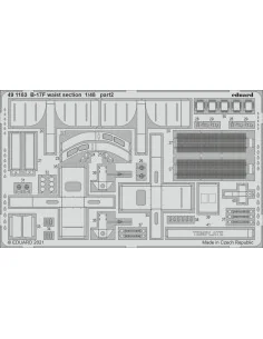 B-17F waist section 1/48 for HKM, 1/48 - Eduard Accessories 491183