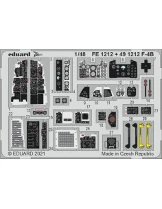 F-4B 1/48 for TAMIYA, 1/48 - Eduard Accessories 491212