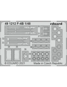 F-4B 1/48 for TAMIYA, 1/48 - Eduard Accessories 491212 2