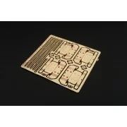 US jerry can holders, 1/35 - Hauler HLU35093