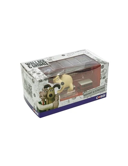 Wallace & Gromit - The Wrong Trousers - Gromit & Coaches - Corgi CC...