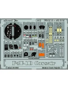 F4U-1D Corsair für Tamiya Bausatz, 1/48 - Eduard Accessories 49215 2