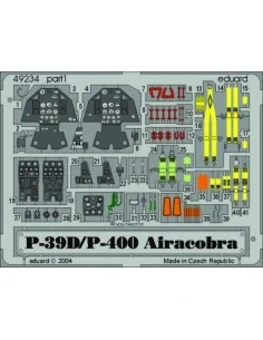 P-39D/P-400 Airacobra für Eduard Bausatz, 1/48 - Eduard Accessories...