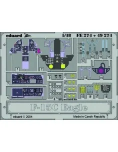 F-15C Eagle Interior Set, 1/48 - Eduard Accessories 49274