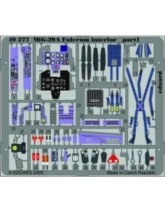 MiG-29A Fulcrum interior für Academy Bausatz, 1/48 - Eduard Accesso...