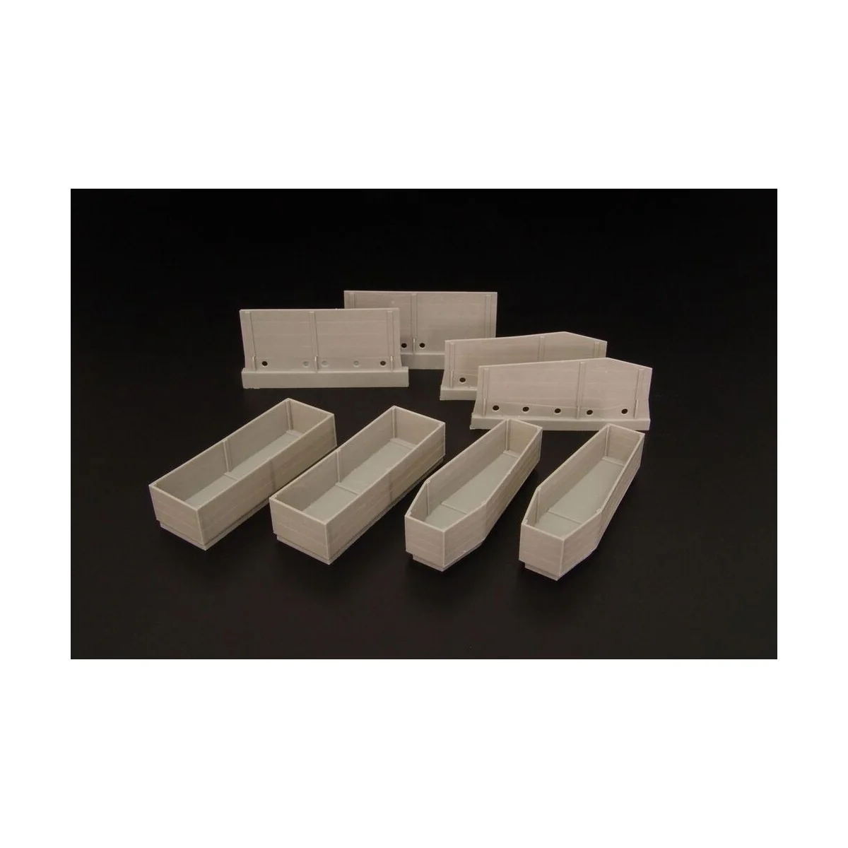 Coffins (4pcs), 1/35 - Hauler HLU35103