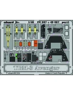 TBM-3 Avenger für Accurate Bausatz, 1/48 - Eduard Accessories 49287