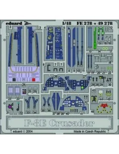 F-8E Crusader für Hasegawa Bausatz, 1/48 - Eduard Accessories 49278