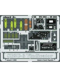 SB2U-3 Vindicator für Accurate Miniatures Bausatz, 1/48 - Eduard Ac...