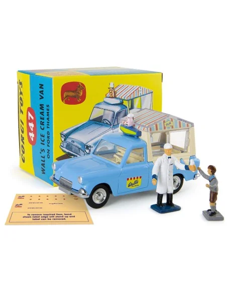 [NO_DESC] 447 Walls Ice Cream Van on Ford Thames - Corgi CD54321032