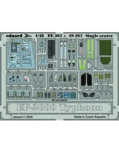 EF-2000 Typhoon Single Seater für Revell Bausatz, 1/48 - Eduard Acc...