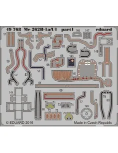 Me 262B-1a/U1, 1/48 - Eduard Accessories 49768