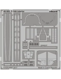 F-14A interior for Tamiya, 1/48 - Eduard Accessories 49805