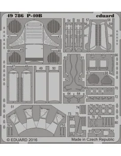 P-40B for Airfix, 1/48 - Eduard Accessories 49786 2