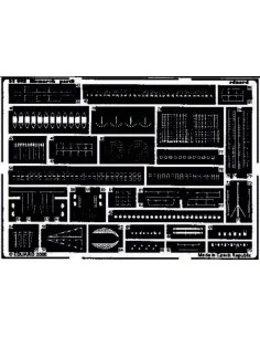 Schlachtschiff Bismarck Fotoätzsatz, 1/350 - Eduard Accessories 53002 2