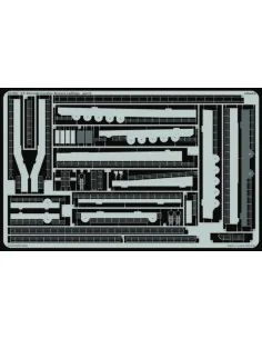 Flugzeugträger USS Hornet CV 8 Fotoätzsatz für Reling, 1/350 - Edua... 2