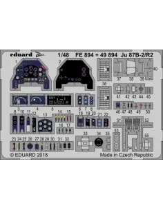 Ju 87B-2/R2 for Airfix, 1/48 - Eduard Accessories 49894