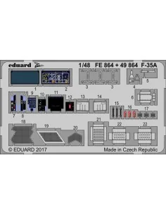 F-35A for Meng, 1/48 - Eduard Accessories 49864 2