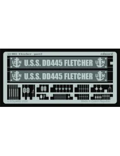 Zerstörer DD445 Fletcher Fotoätzsatz, 1/350 - Eduard Accessories 53003 2