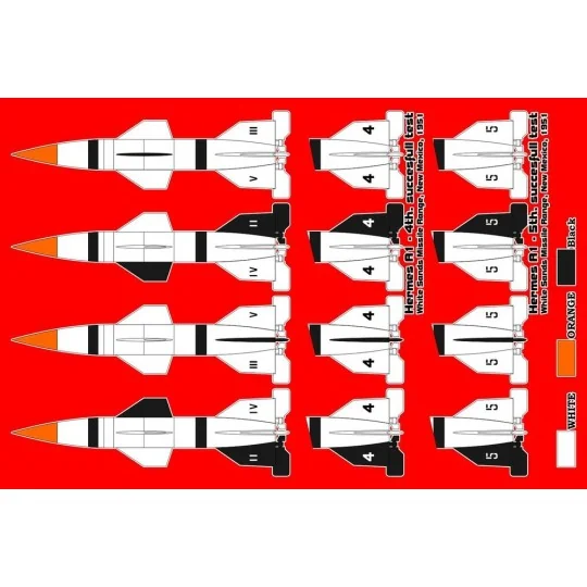 Hermes A1 rocket, 1/72 - Brengun BRP72008