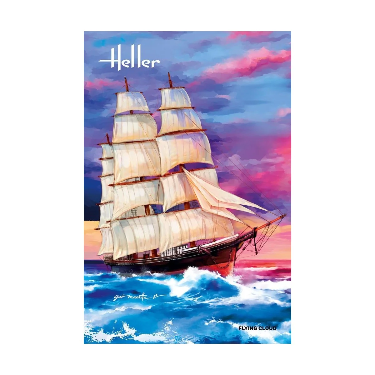 Flying Cloud, 1/200 - Heller 80830 Flying Cloud, 1/200 - Heller 80830