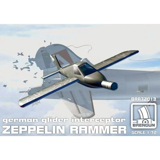 Zeppelin rammer (2pieces), 1/72 - Brengun BRP72013