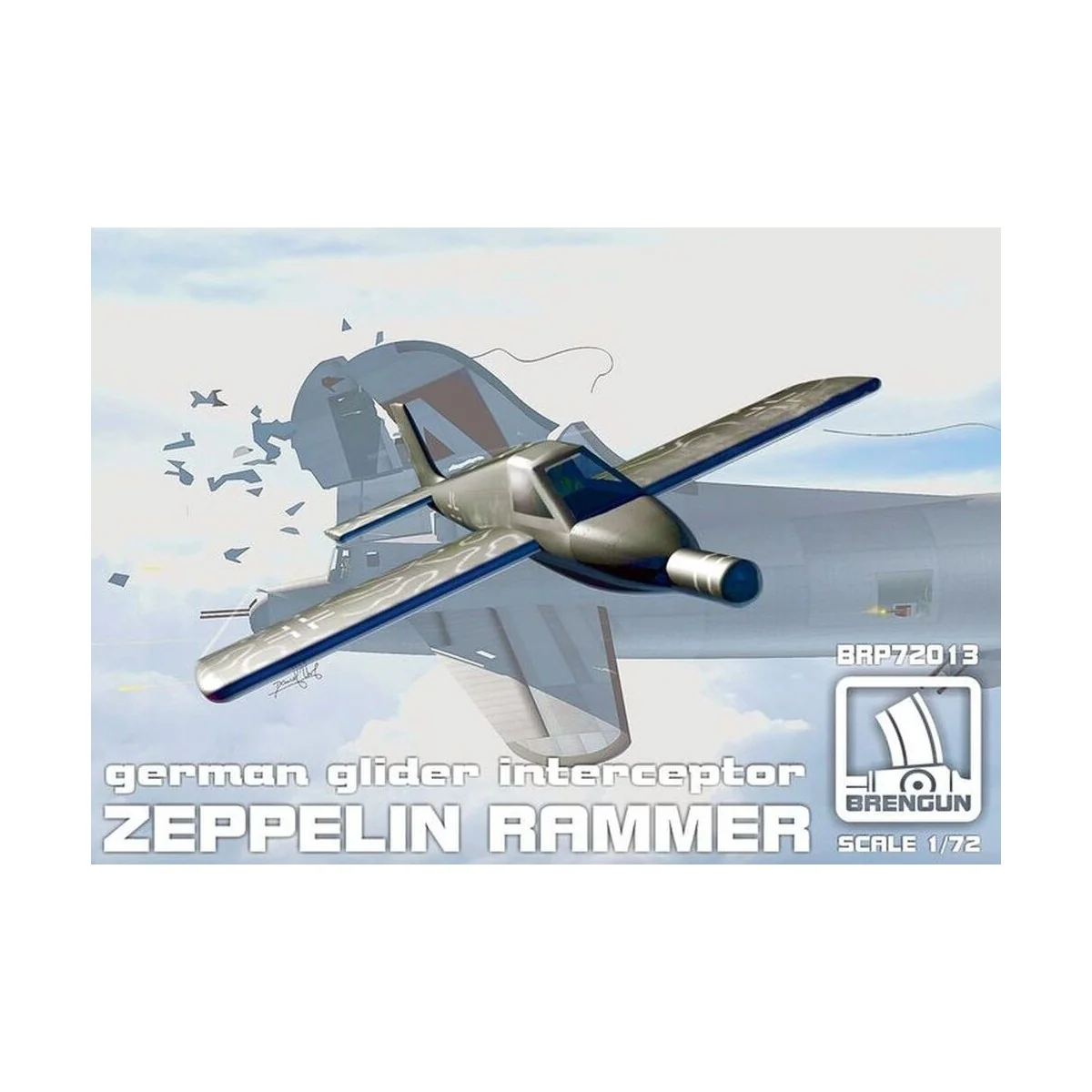 Zeppelin rammer (2pieces), 1/72 - Brengun BRP72013