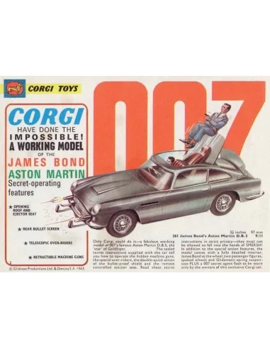 James Bond Aston Martin DB5 261 - Corgi CD54321015