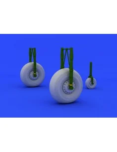 Lancaster wheels for Airfix, 1/72 - Eduard Accessories 672025