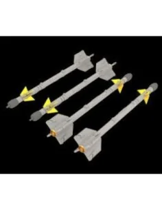 AIM-9B Sidewinder, 1/72 - Eduard Accessories 672036