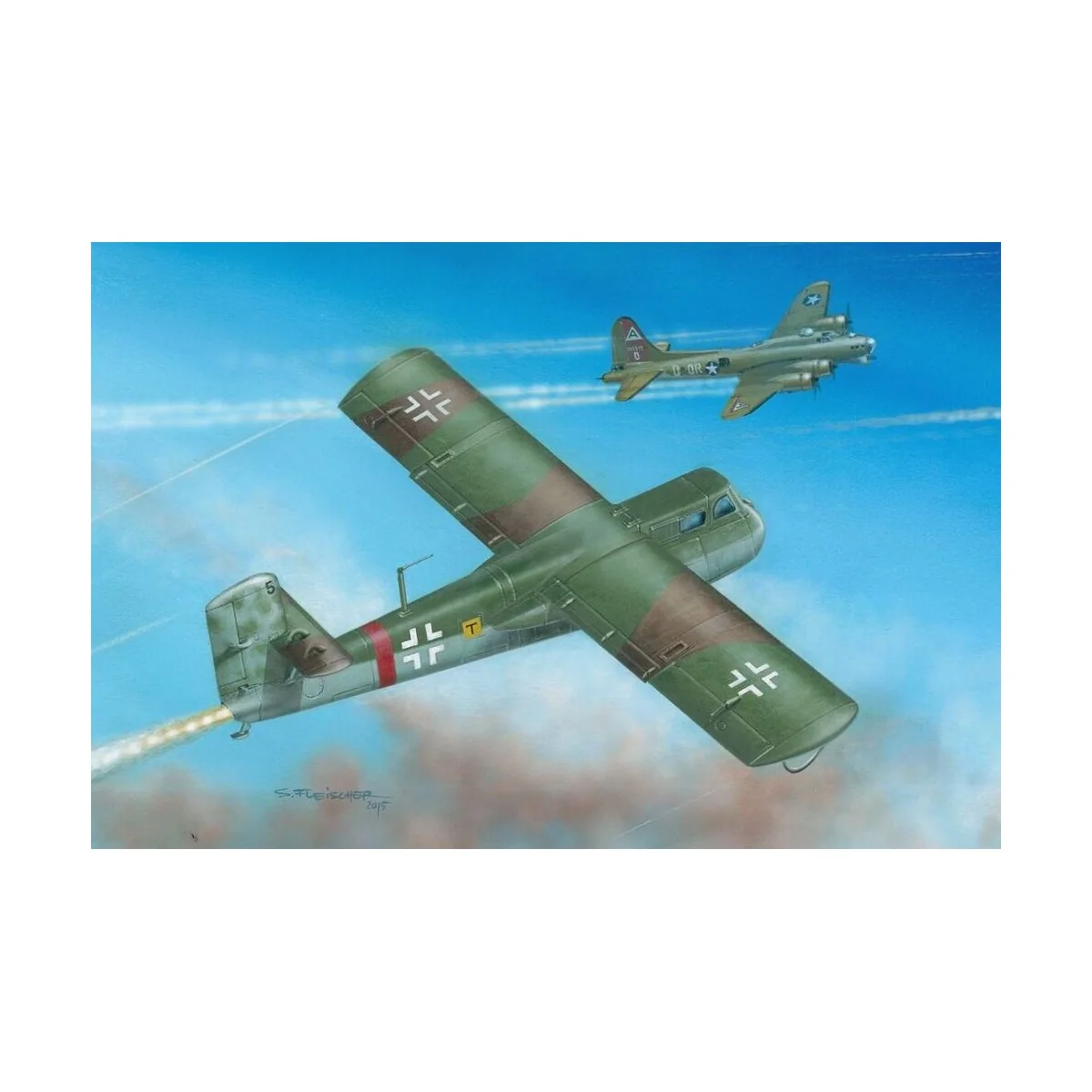 Blohm Voss BV-40 Rocket glider interceptor, 1/72 - Brengun BRP72016