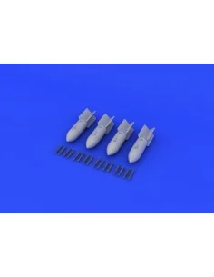 SC 250 German WWII bombs, 1/72 - Eduard Accessories 672113 2