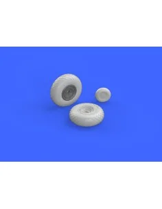 B-17G wheels for Airfix, 1/72 - Eduard Accessories 672130 2