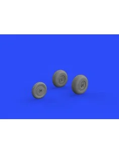 Me 262 wheels for Airfix, 1/72 - Eduard Accessories 672159 2
