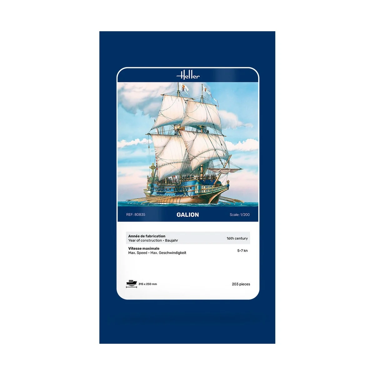Galion, 1/200 - Heller 80835 Galion, 1/200 - Heller 80835