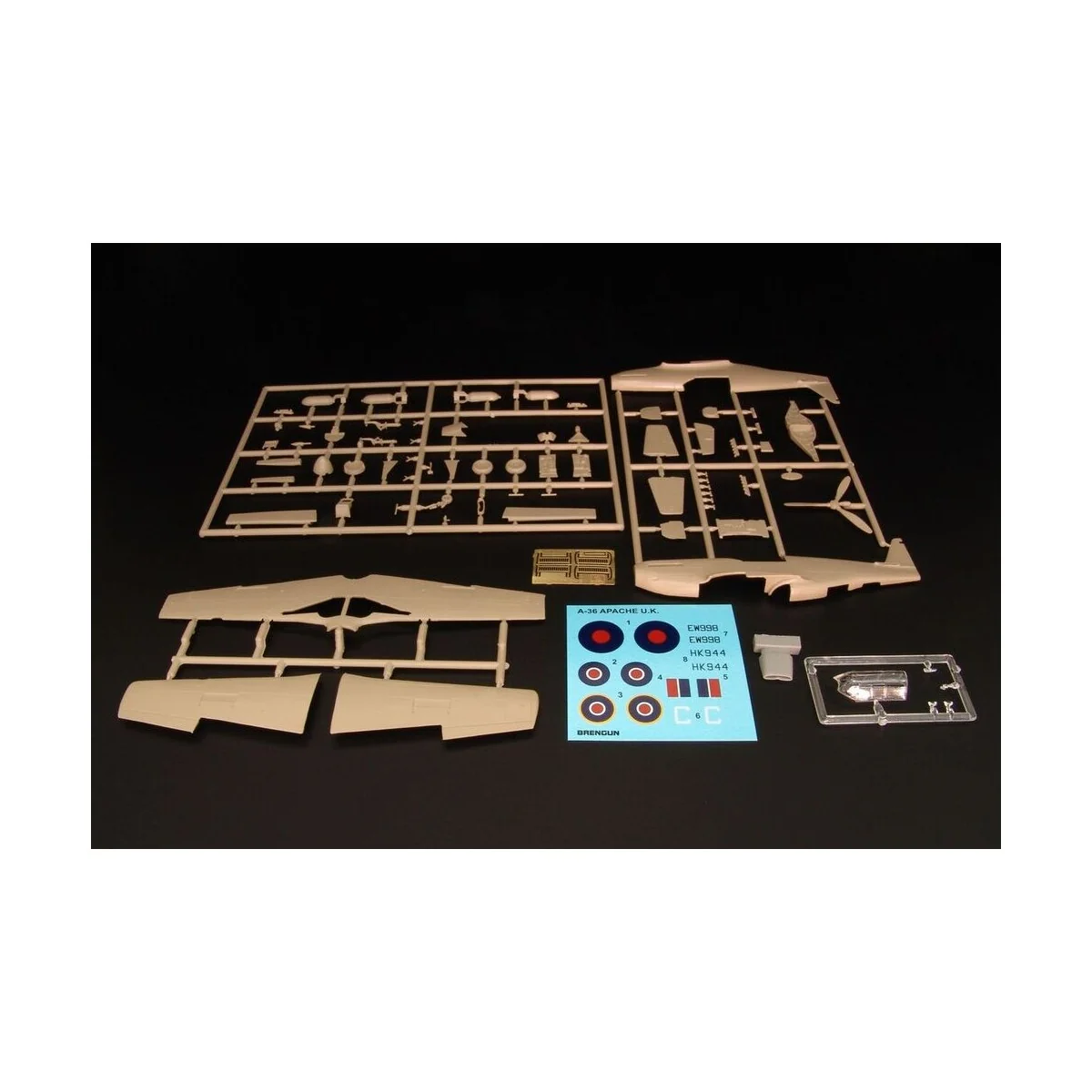 A-36 Apache UK marking, 1/72 - Brengun BRP72026 A-36 Apache UK marking, 1/72 - Brengun BRP72026