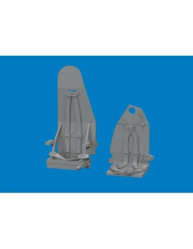 Mosquito seats w/ integral belts PRINT for Special Hobby, 1/72 - Ed...