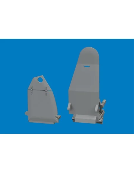 Mosquito seats w/ integral belts PRINT for Special Hobby, 1/72 - Ed...