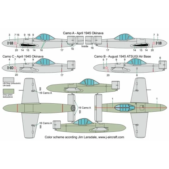 Yokosuka MXY7 Ohka model 11 - Brengun BRP72027