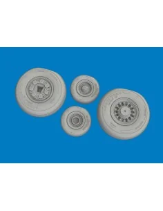 F-14D wheels for Tamiya, 1/72 - Eduard Accessories 672449 2