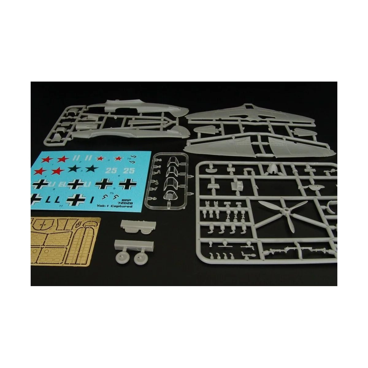 Yak 1 captured, 1/72 - Brengun BRP72028