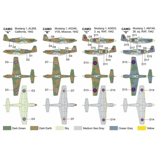 Mustang I, 1/72 - Brengun BRP72031