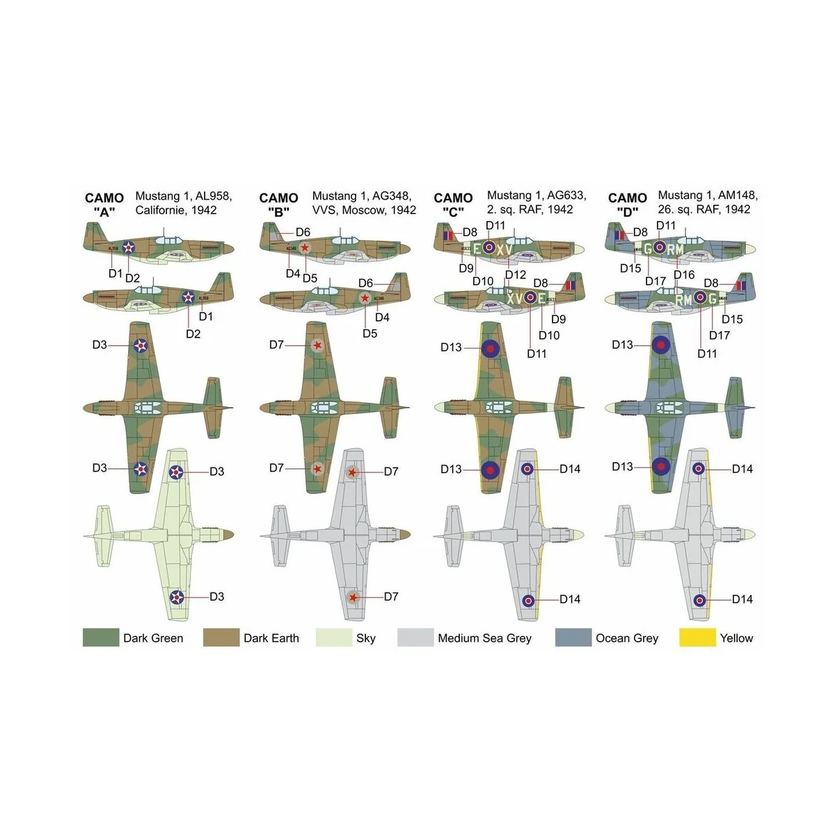 Mustang I, 1/72 - Brengun BRP72031