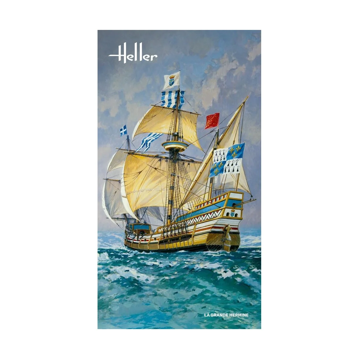 La Grande Hermine, 1/150 - Heller 80841