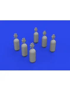 WWII USAAF oxygen cylinder A-6 PRINT, 1/32 - Eduard Accessories 632200 2