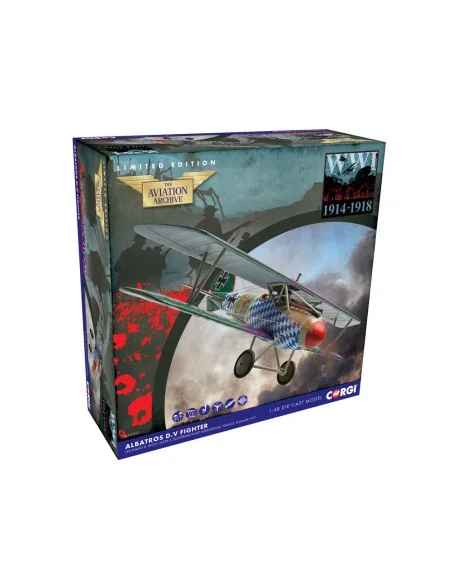 Albatros D.V, Ltn.d.R Wolf, Jasta 5, July 1917, 1/48 - Corgi AA37812