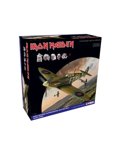 Iron Maiden - Supermarine Spitfire MKII 'Aces High', 1/72 - Corgi C...
