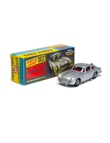 James Bond Aston Martin DB5, Silver, 1/46 - Corgi RT26101S