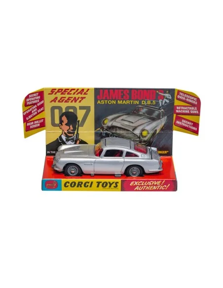 James Bond Aston Martin DB5, Silver, 1/46 - Corgi RT26101S
