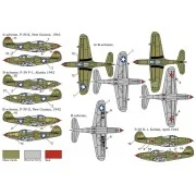 P-39 D-F-K Airacobra, 1/144 - Brengun BRP144011